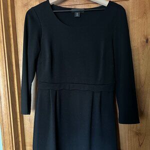 Tahari black sheath dress, 8